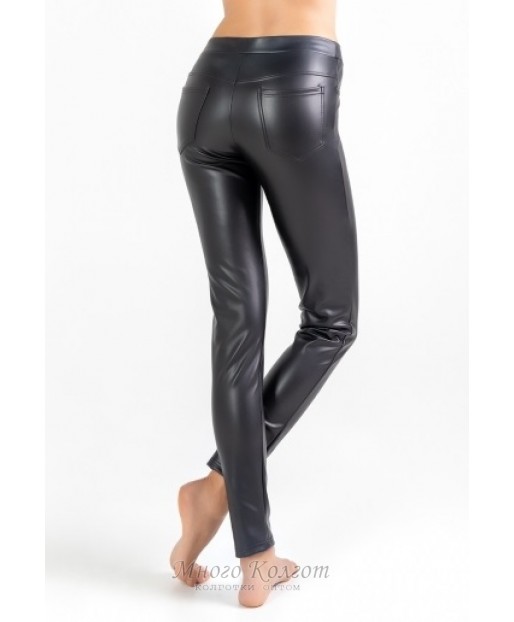 Утепленные леггинсы Legs Leggings Thermal Leather L1730